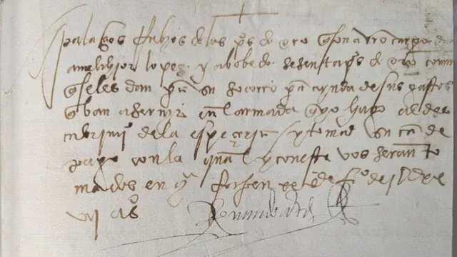 México recupera documento firmado por Hernán Cortés tras 30 años